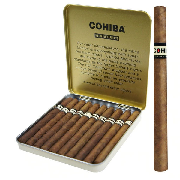 COHIBA MINIATURES TIN 10/10CT