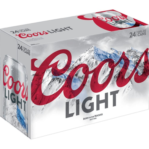 COORS LIGHT 24/12OZ B (4/6CT)