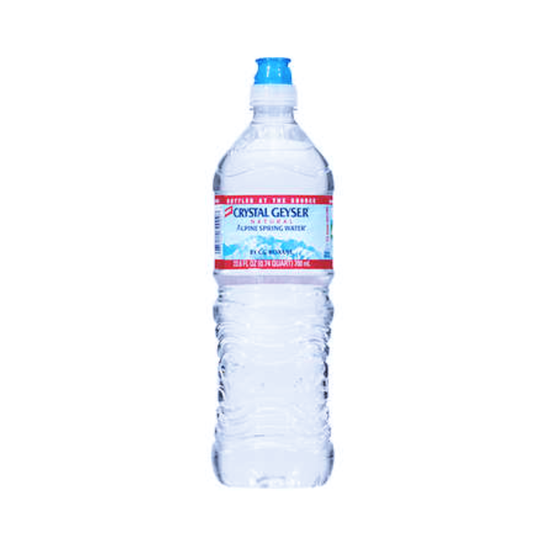 CRYSTAL GEYSER WATER 24/23OZ SPORT