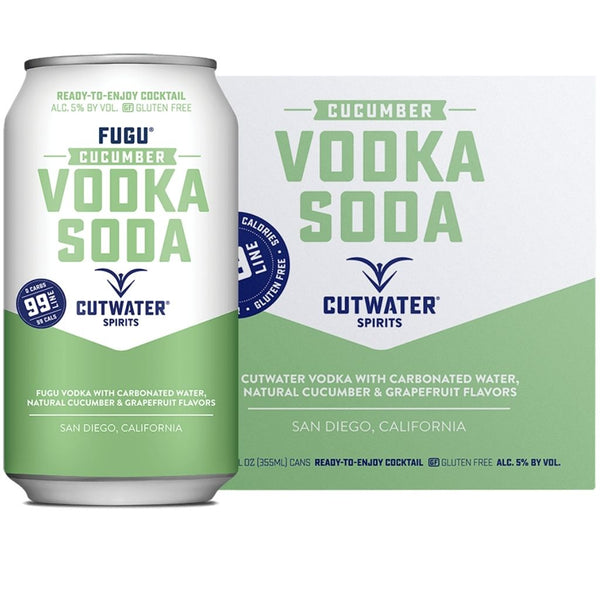 CUTWATER CUCUMBER VODKA SODA 24/355ML C (6/4CT)