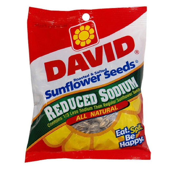 DAVID SUNFLOWER 12/5OZ REDUCED SODIUM