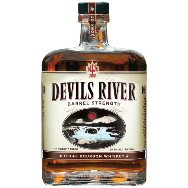 DEVILS RIVER BARREL STRENGTH BOURBON 750ML