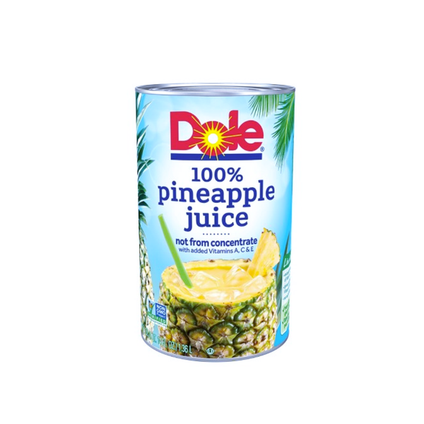 DOLE PINEAPPLE JUICE CAN 12/46OZ