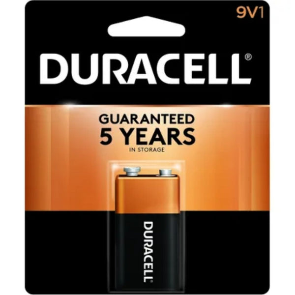 DURACELL BATTERY 9V 12/1CT