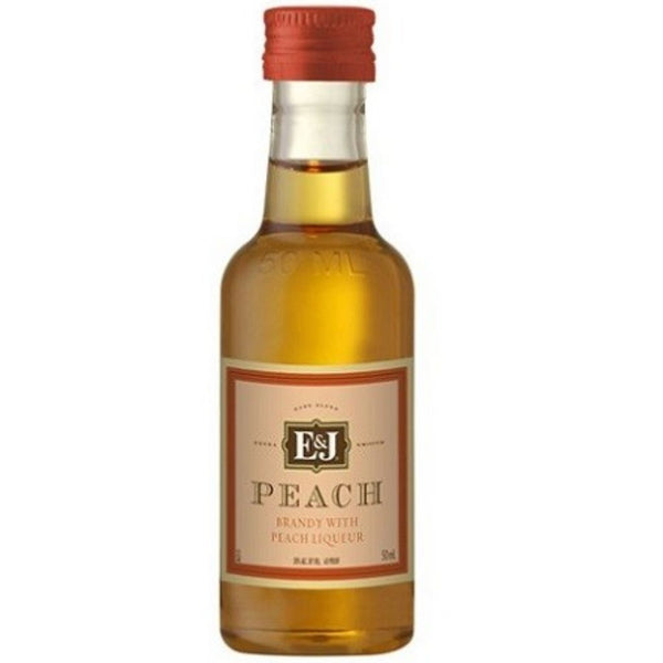 E&J 10/50ML PEACH BRANDY