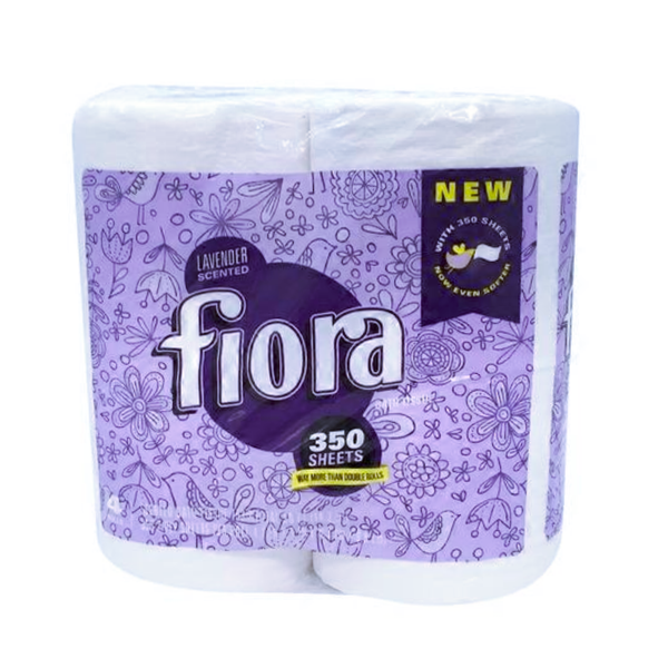 FIORA BATH TISSUE PURPLE (LAVENDER) 12/4