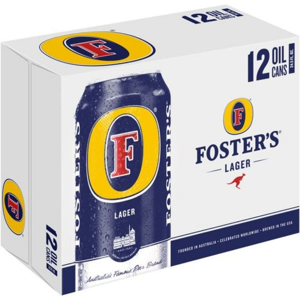 FOSTER'S LAGER 12/25.4OZ CANS