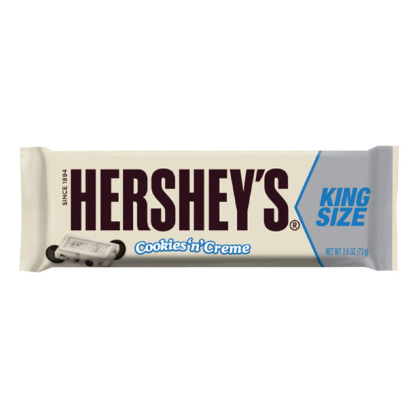 HERSHEY 18/3OZ COOKIES&CREAM KING