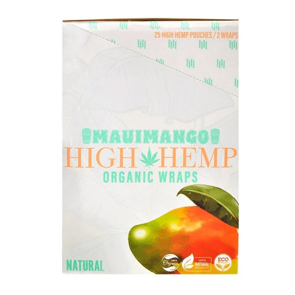 HIGH HEMP MAUI MANGO WRAP 25/2CT