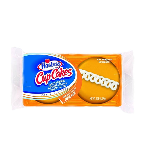 HOSTESS CUPCAKE ORANGE 6/3.38OZ