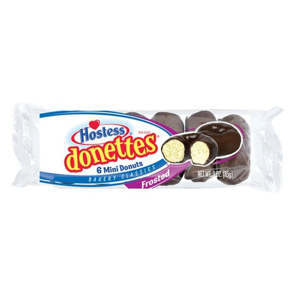 HOSTESS DONETTES FROSTED CHOCOLATE 10/3OZ