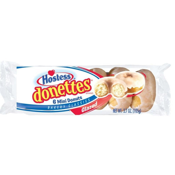 HOSTESS DONETTES GLAZED 10/3.7OZ