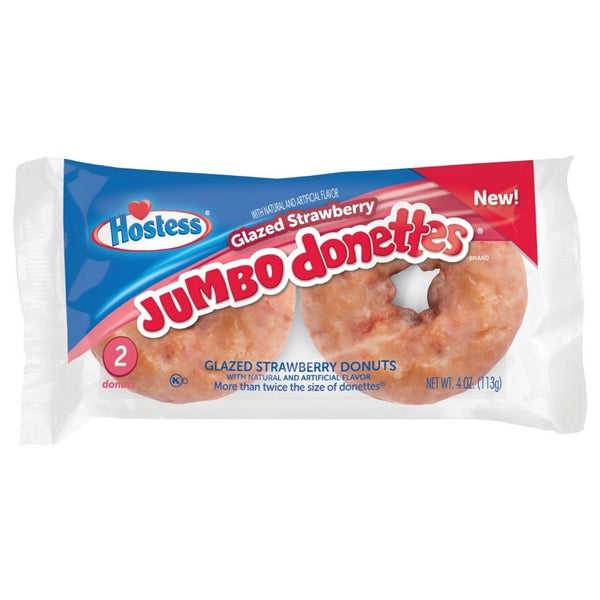 HOSTESS  JUMBO GLAZED STRAWBERRY 6/4OZ