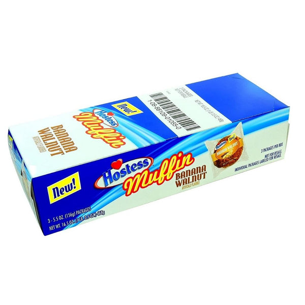 HOSTESS MUFFINS BANANA NUT 3/5.5OZ