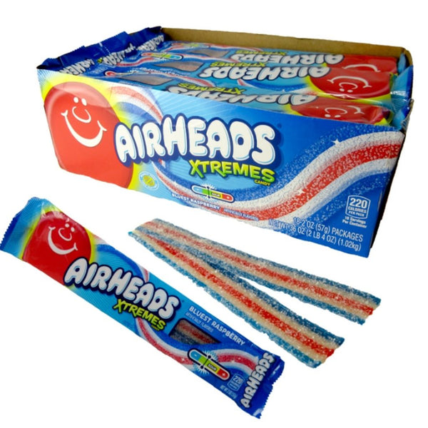 AIRHEADS 18/2OZ XTR BLUE RASPBERRY