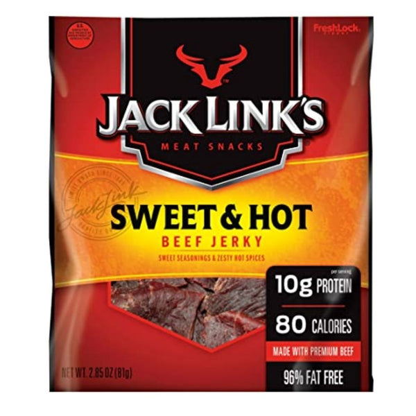 JACK LINK BAG SWEET&HOT 2.85OZ