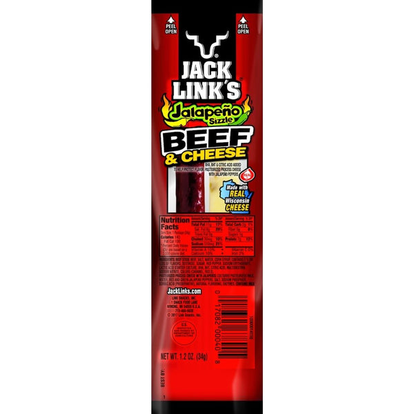 JACK LINK BEEF&JALAPENO CHEESE 16/1.2OZ