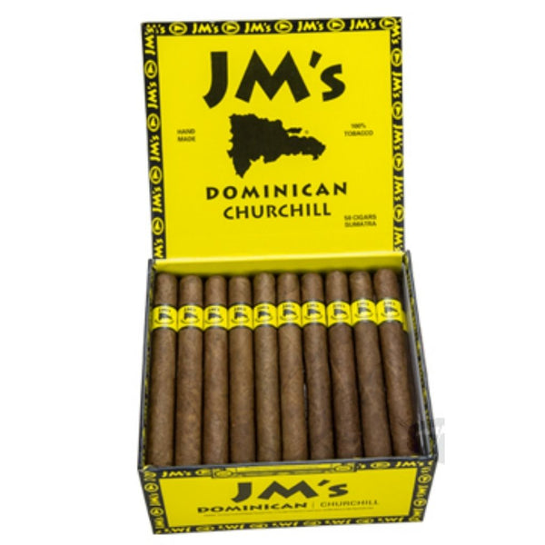 JM'S CHURCHILL SUMATRA CIGAR 50CT