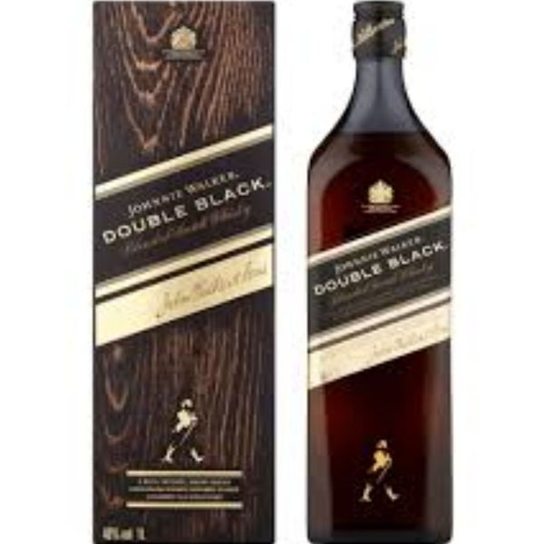 JOHNNIE WALKER DOUBLE BLACK 750ML