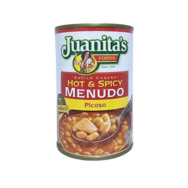 JUANITAS 12/25OZ MENUDO HOT&SPICY