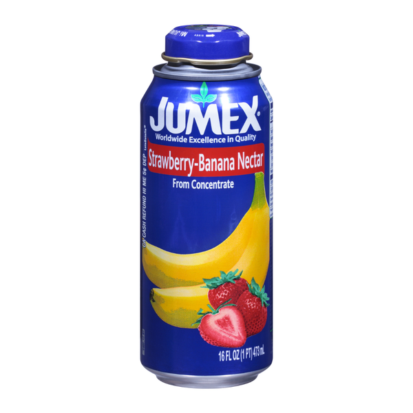 JUMEX STRAW/BANANA NECTOR 12/16OZ