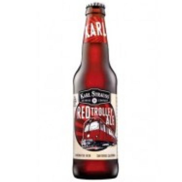 KARL STRAUSS RED TROLLEY 24/12OZ B (4/6CT)