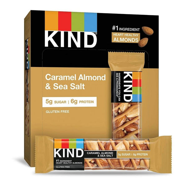 KIND BAR CARAMEL ALMOND & SEA SALT 12/1.4OZ