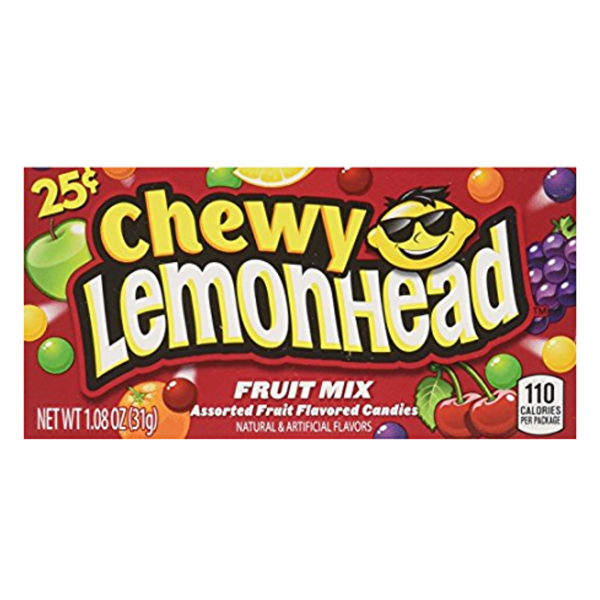 LEMONHEAD FRUIT MIX CHEWY 24/1.08OZ