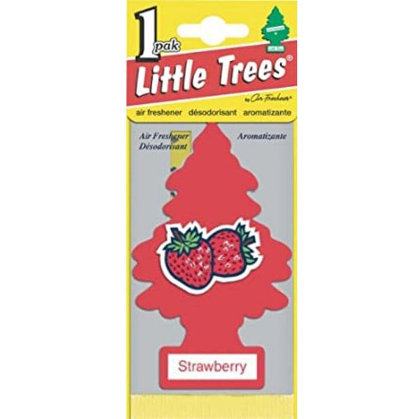 LITTLE TREES AIR FRESH STRAW 24CT