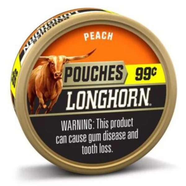 LONGHORN LONG CUT PEACH 5CT