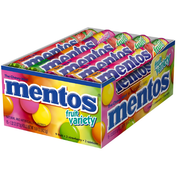 MENTOS 15/1.3OZ FRUIT