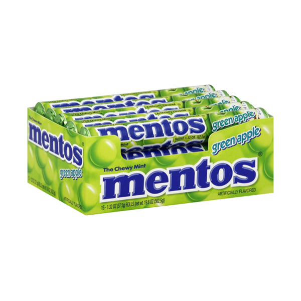 MENTOS 15/1.3OZ GREEN APPLE