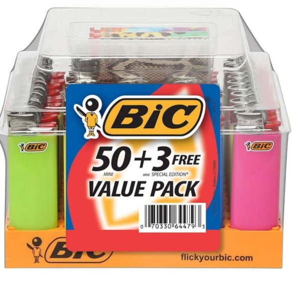 BIC MINI LIGHTER 50CT