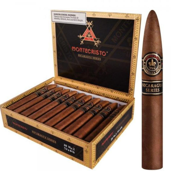 MONTECRISTO NICARAGUA NO. 2 52X6 1/8 20CT