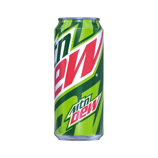 MOUNTAIN DEW 12/16OZ CANS