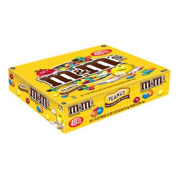 M&M 48/1.7OZ PEANUT