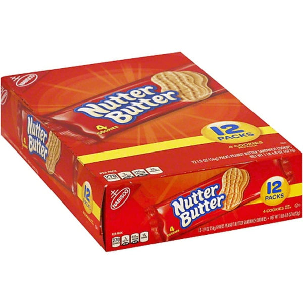 NABISCO SINGLE PK NUTTER BUTTER 12/2OZ