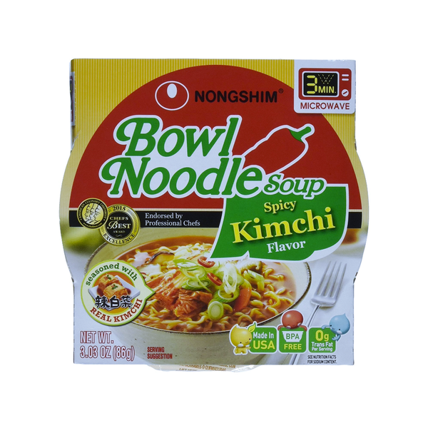 NONG SHIM BOWL KIM VEG GREEN 12/3OZ