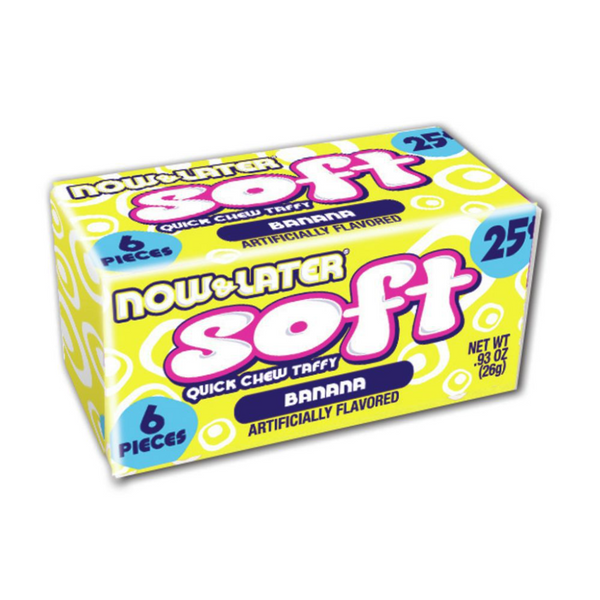 NOW&LATER 24/0.93OZ BANANA SOFT