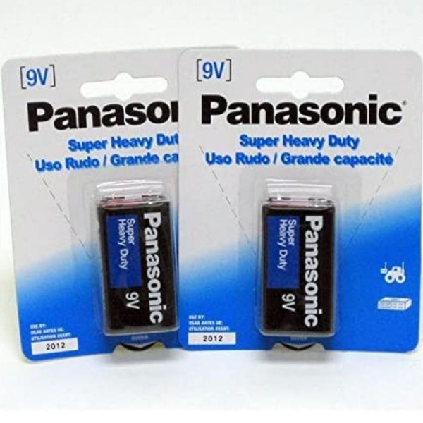 PANASONIC BATTERIES 9V 12/1CT