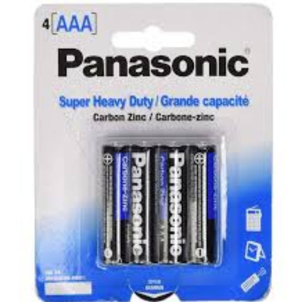 PANASONIC BATTERIES AAA 12/4CT