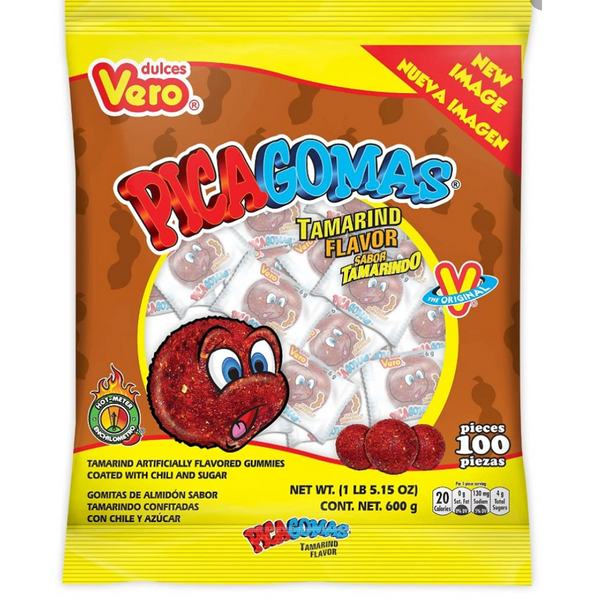 PICA GOMAS TAMARINDO 100CT