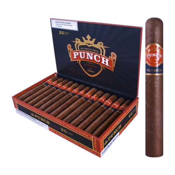 PUNCH CIGARS ELITES EMS 25CT(5-1/4X45)