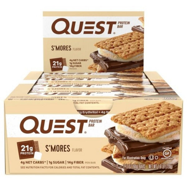 QUESTBAR SMORES 12/2.1OZ