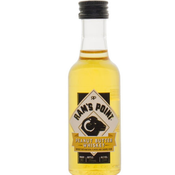 RAM'S POINT P.BUTTER WHISKEY 12/50ML