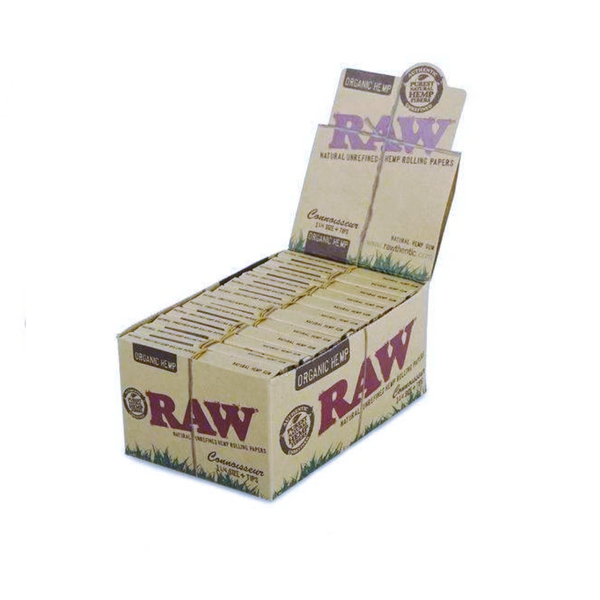 RAW CONNOISSEUR ORGANIC 1-1/4 24CT