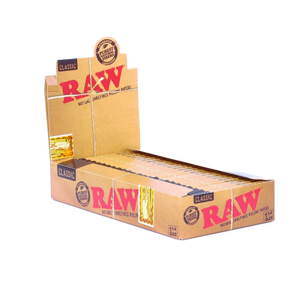 RAW ROLL PAPER 1 1/4 CLASSIC 24/1CT