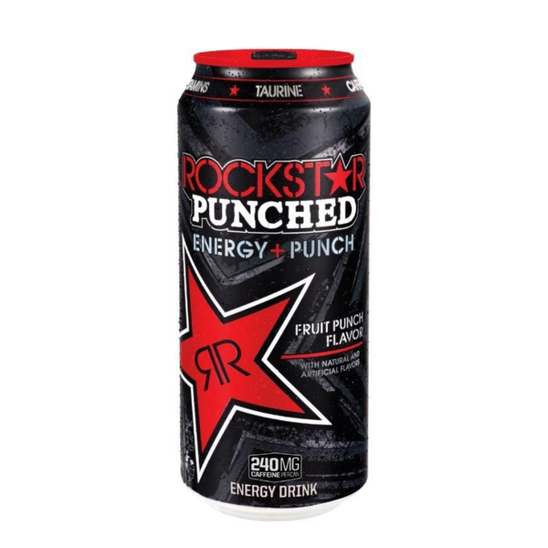 ROCKSTAR 24/16OZ PUNCHED