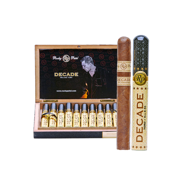 ROCKY PATEL DECADE TUBO TORO 10CT