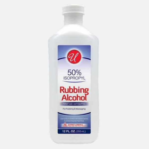 RUBBING ALCOHOL 12OZ  50%